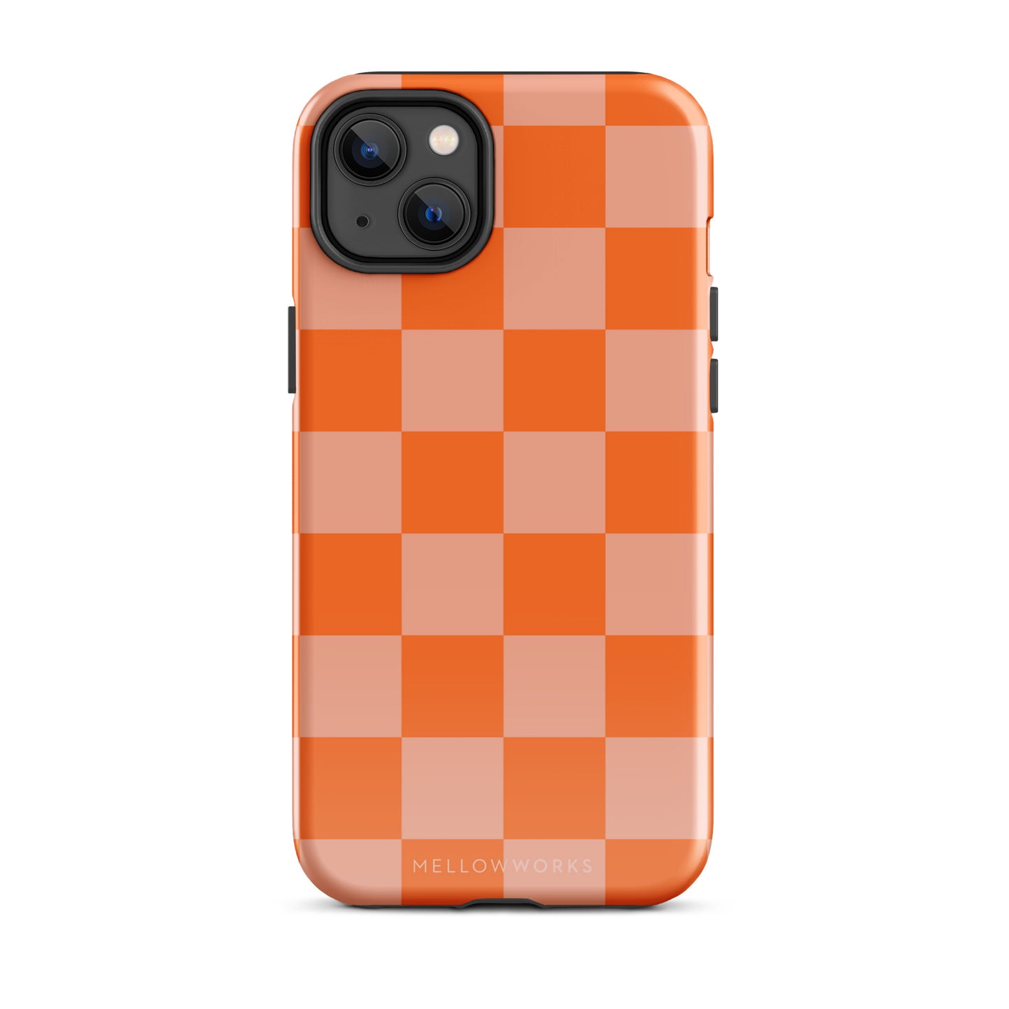 CORAL CHECKERBOARD Tough Case for iPhone®