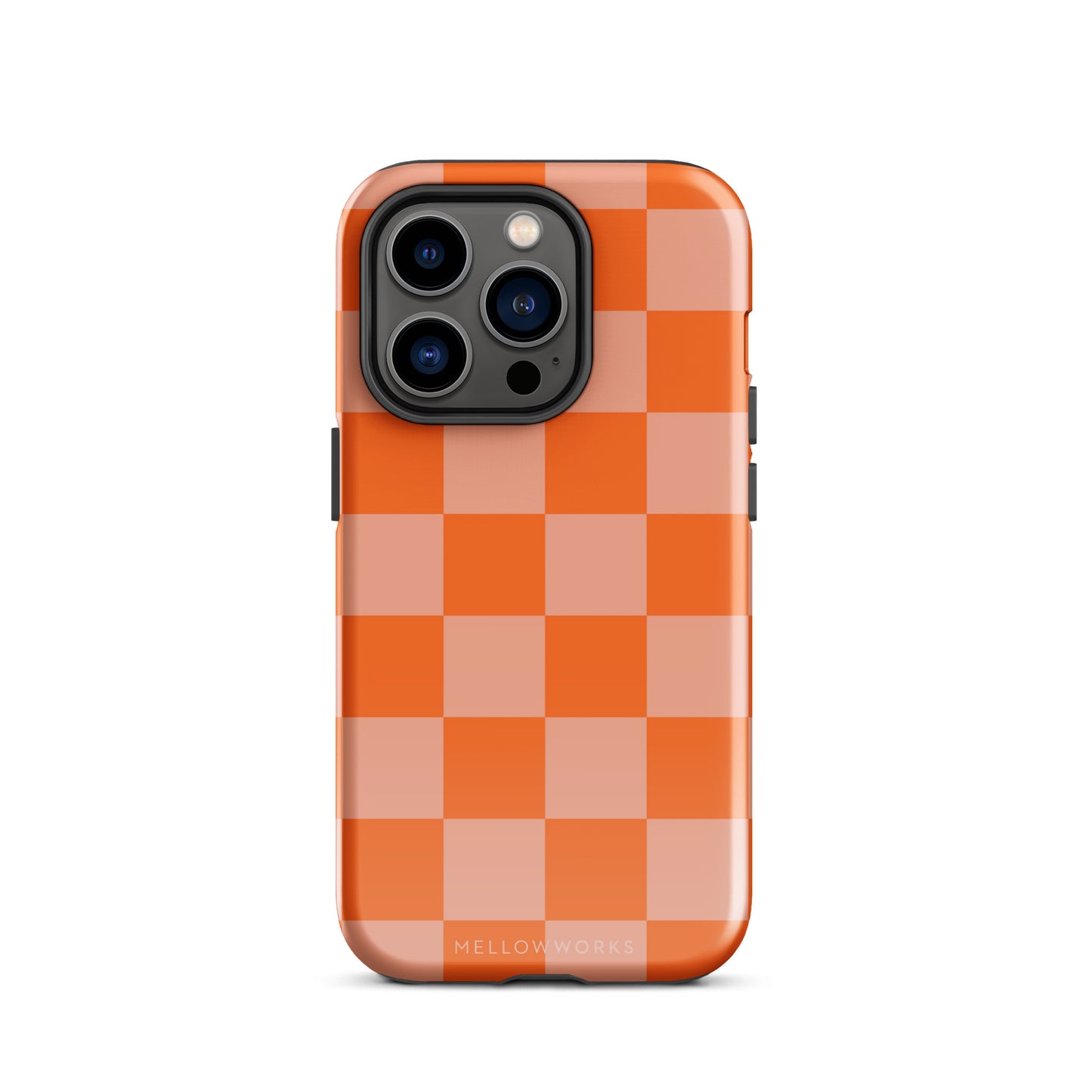 CORAL CHECKERBOARD Tough Case for iPhone®