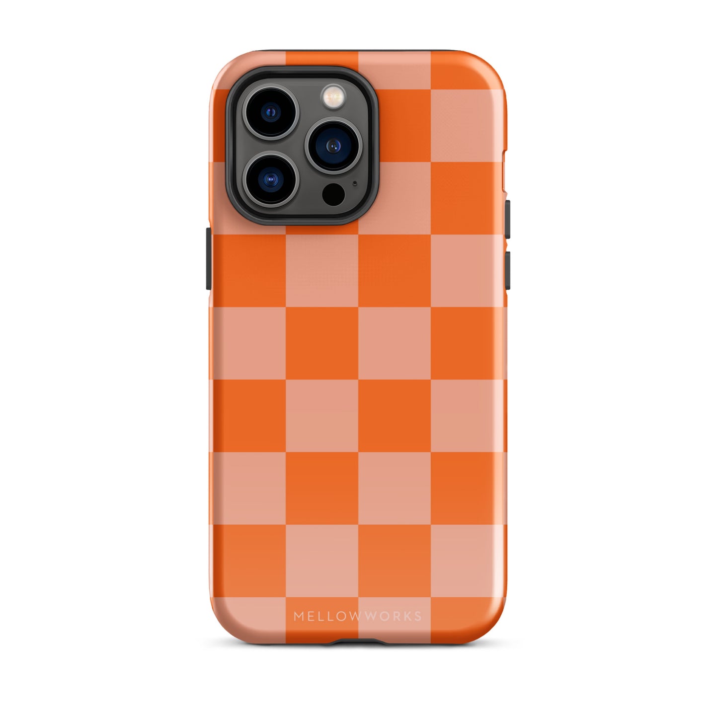CORAL CHECKERBOARD Tough Case for iPhone®