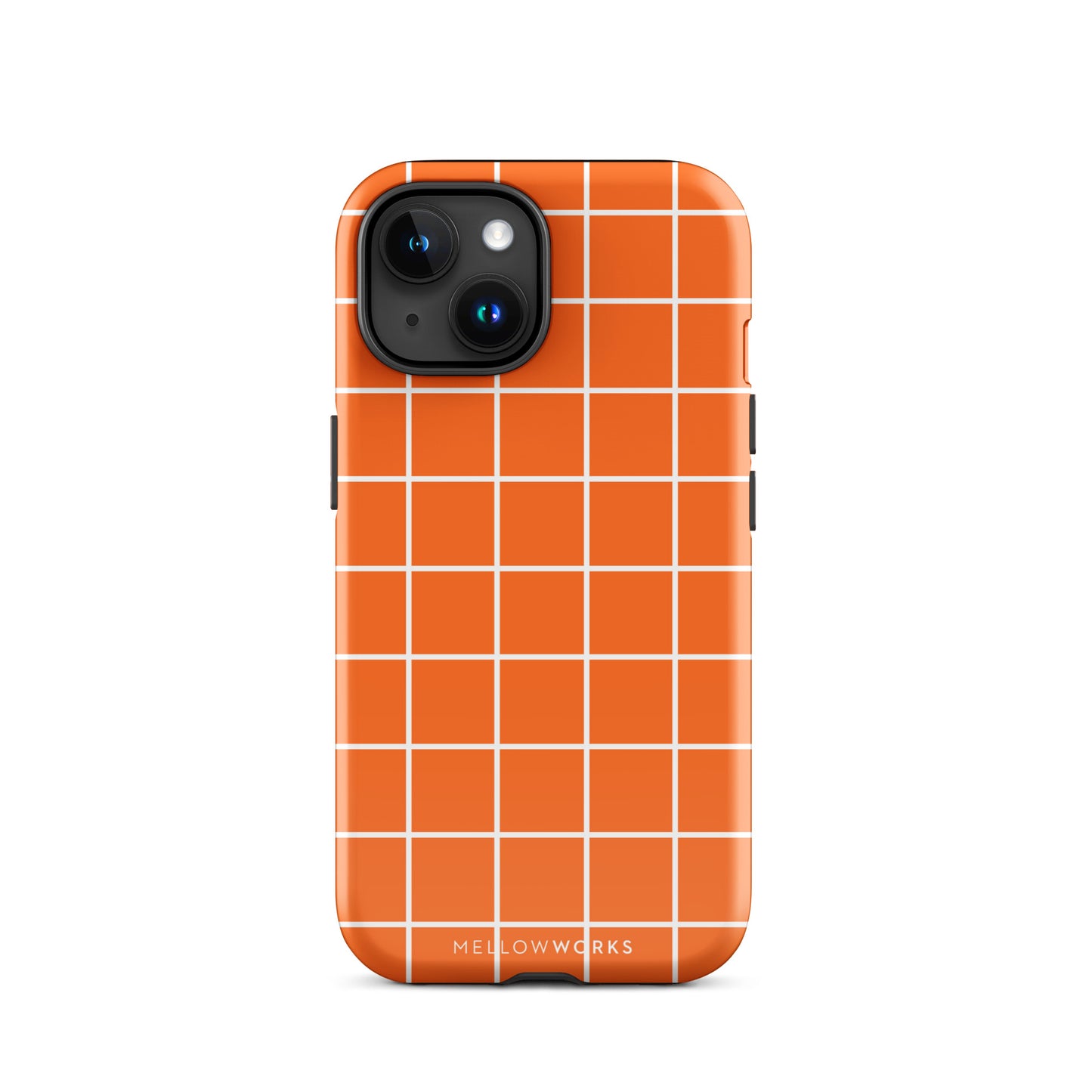 BRIGHT RED GRID Tough Case for iPhone®