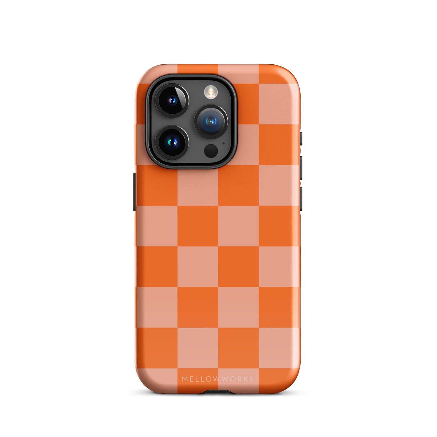 CORAL CHECKERBOARD Tough Case for iPhone®