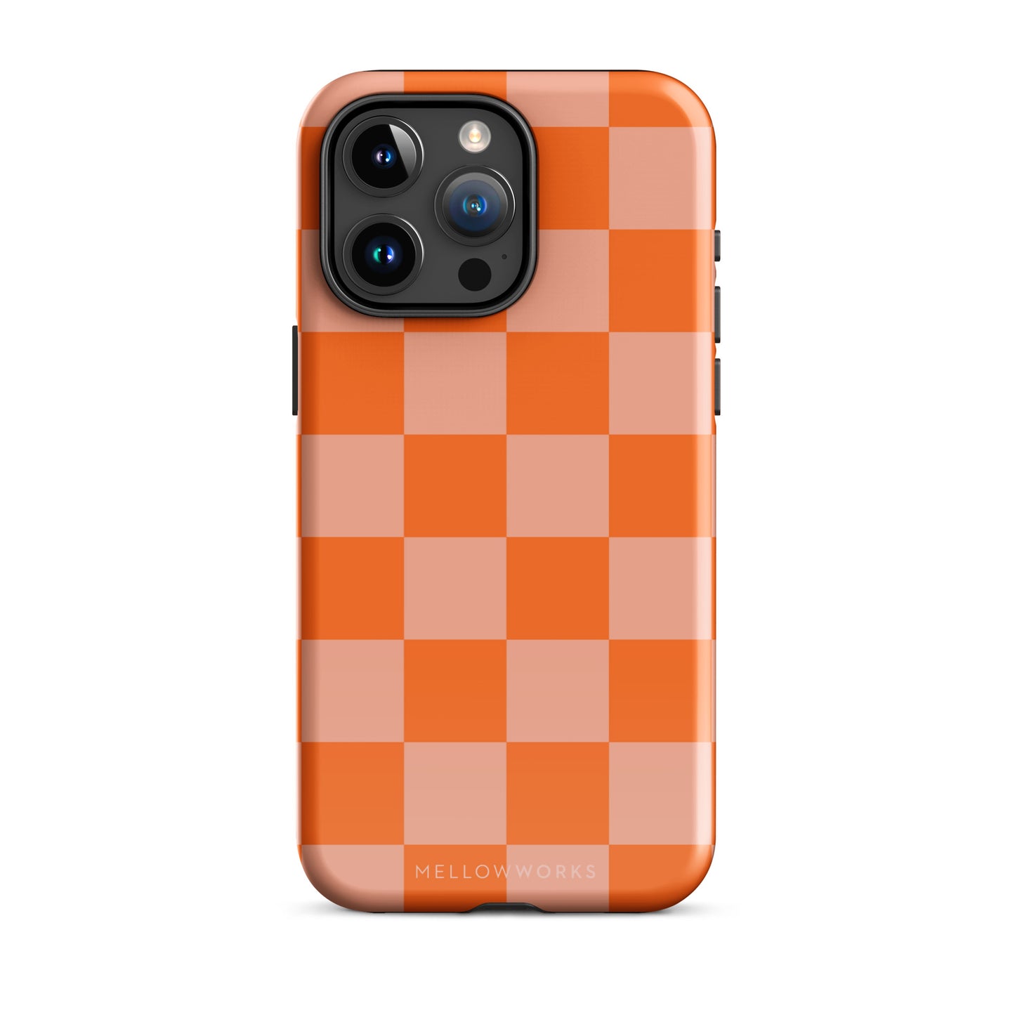 CORAL CHECKERBOARD Tough Case for iPhone®
