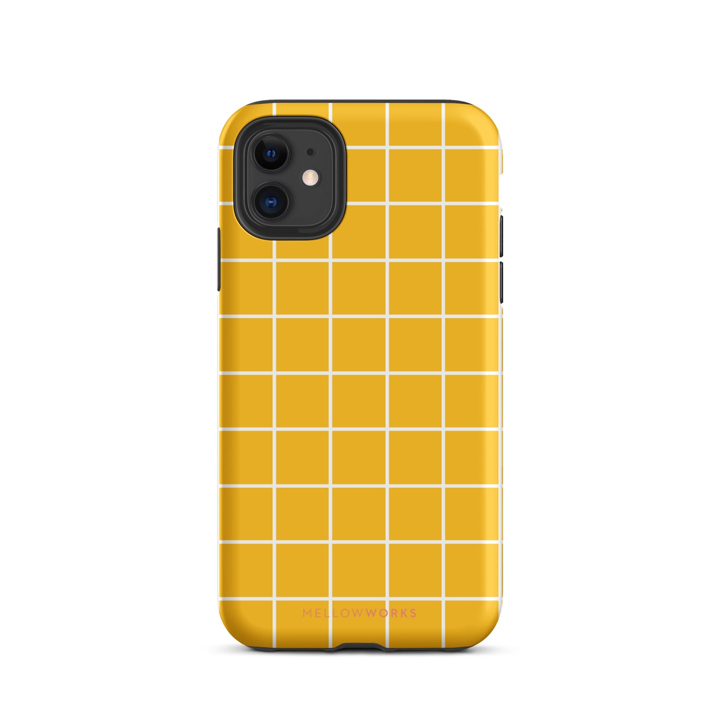 YELLOW GRID Tough Case for iPhone®