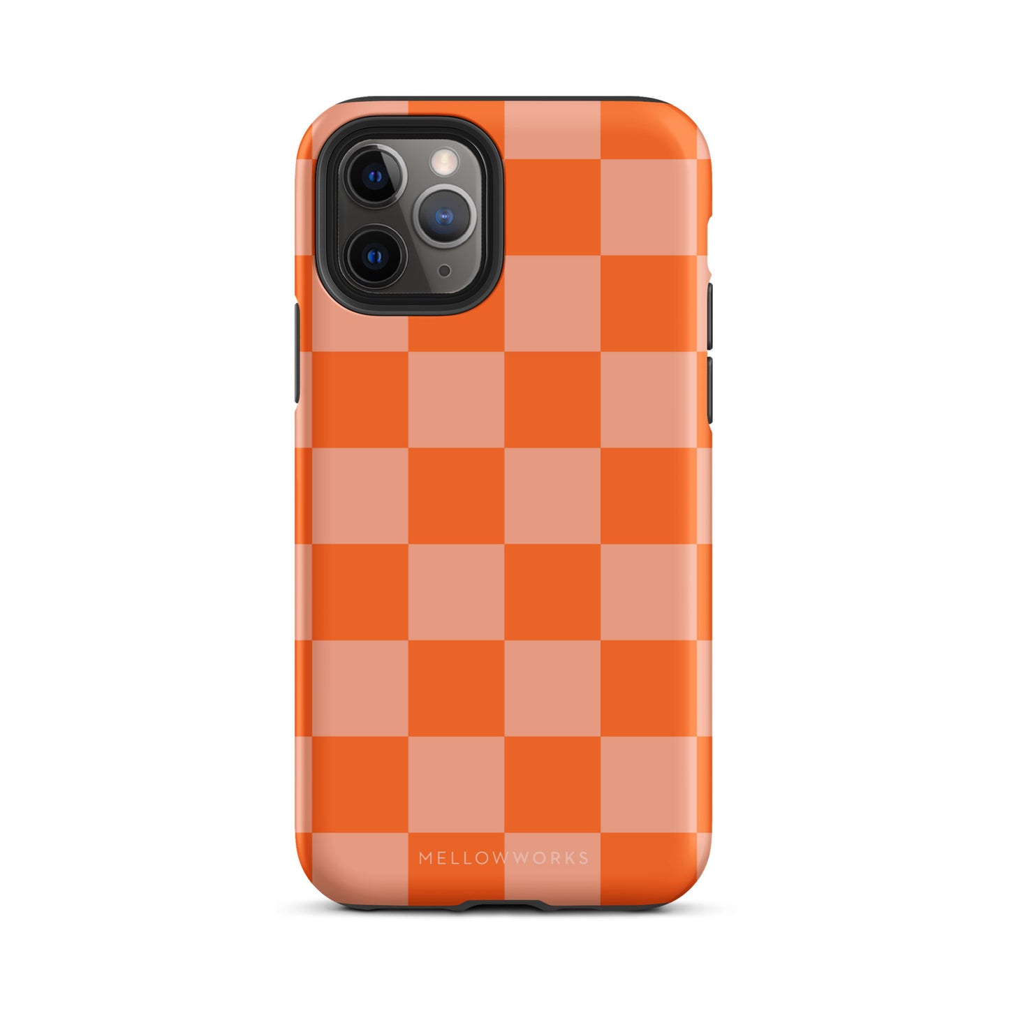 CORAL CHECKERBOARD Tough Case for iPhone®