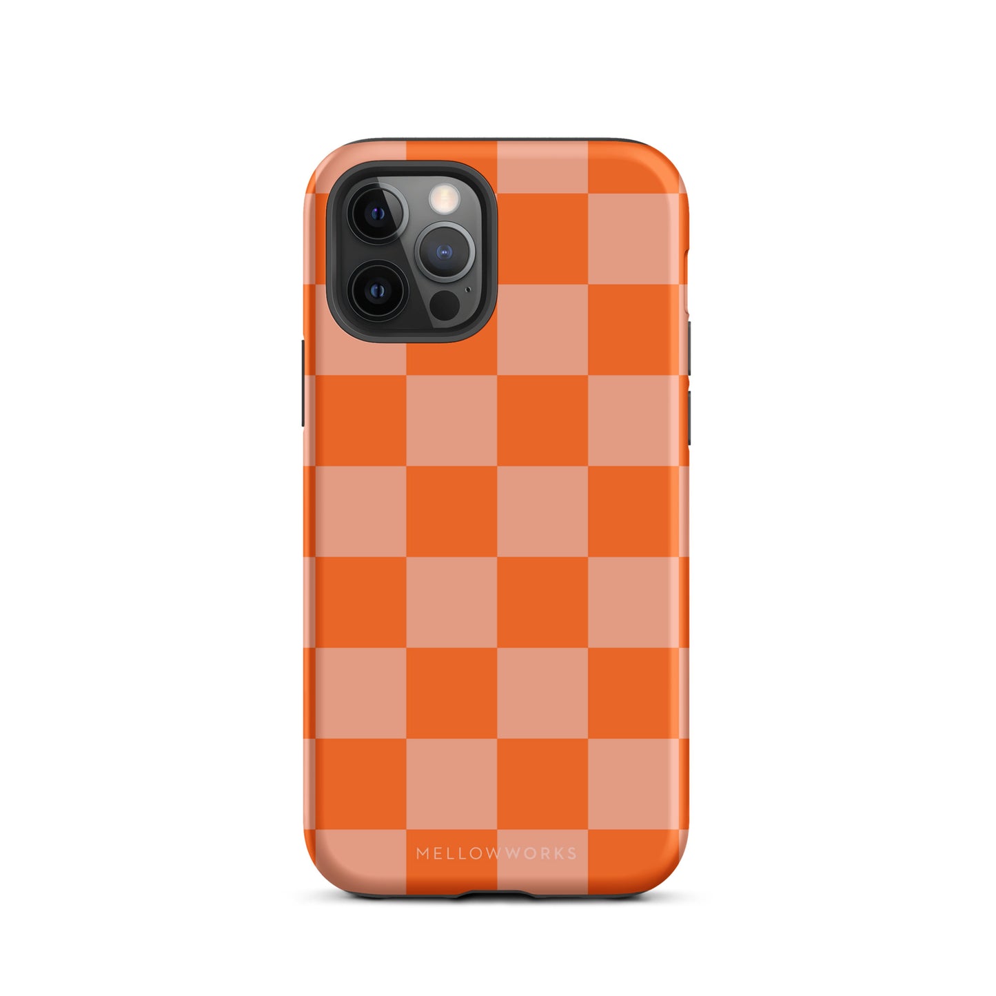 CORAL CHECKERBOARD Tough Case for iPhone®