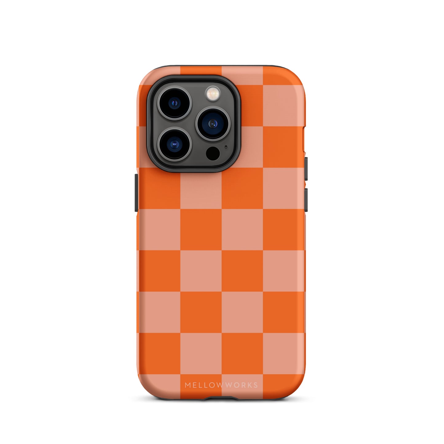 CORAL CHECKERBOARD Tough Case for iPhone®