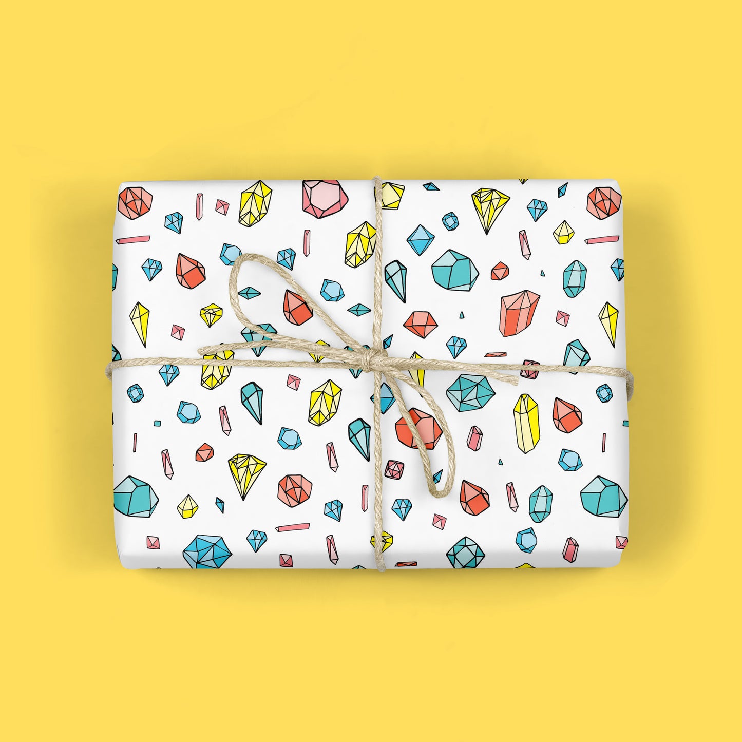 GEMS AND CRYSTALS Gift Wrap Sheets