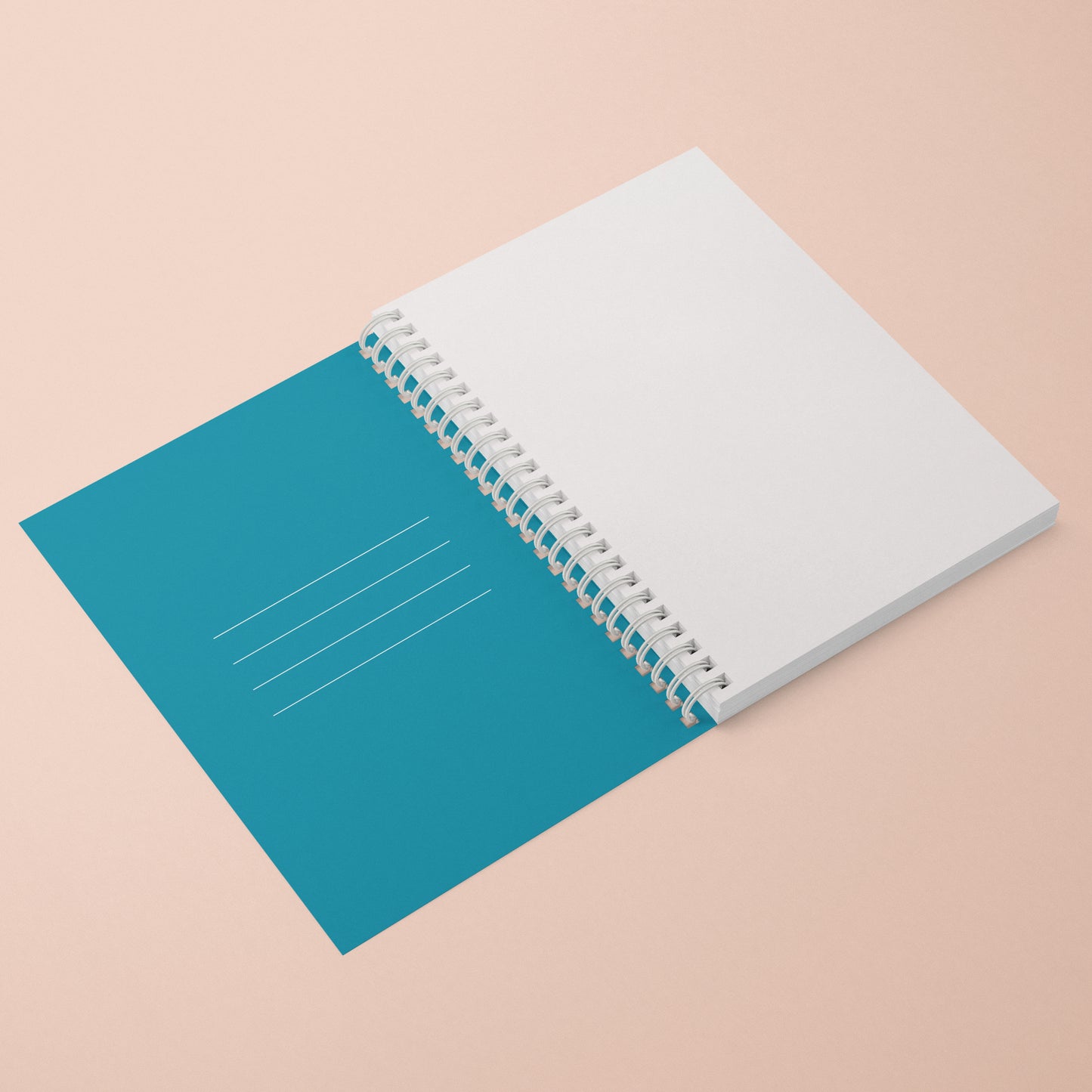 MODERN TERRAZZO SPIRAL NOTEBOOK - Blank Pages