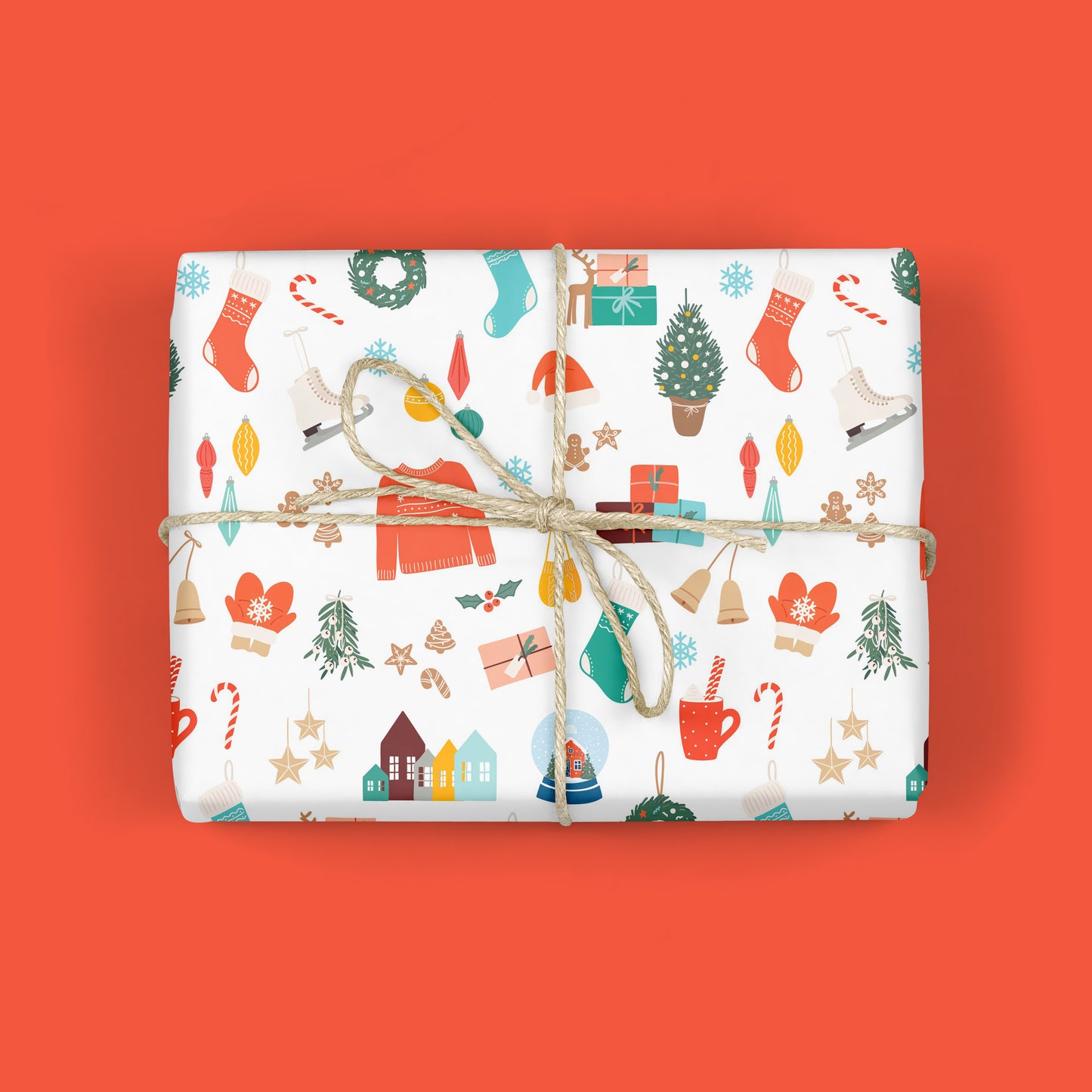 HOLIDAY FAVORITES CHRISTMAS Gift Wrap Sheets