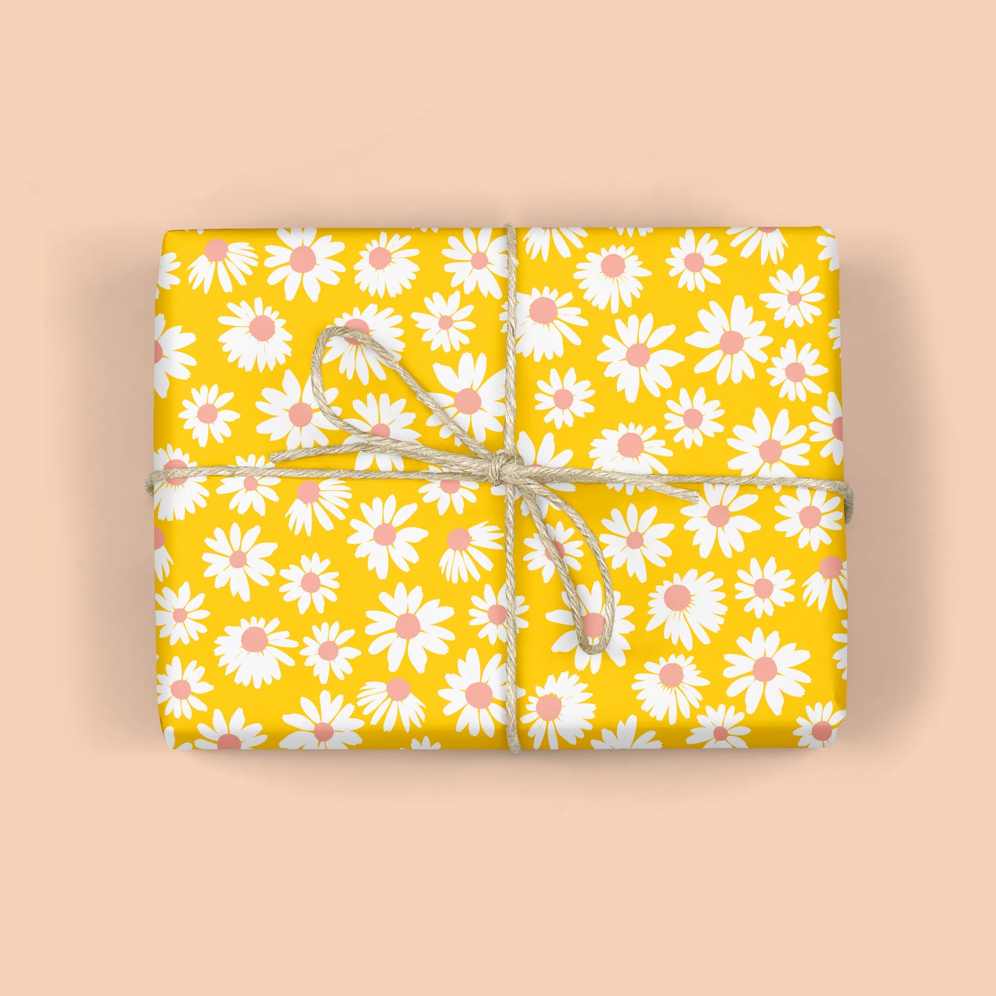 SUNNY DAISIES Gift Wrap Sheets