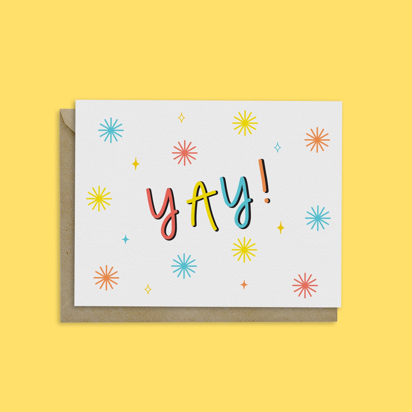 YAY! CONGRATULATIONS CARD