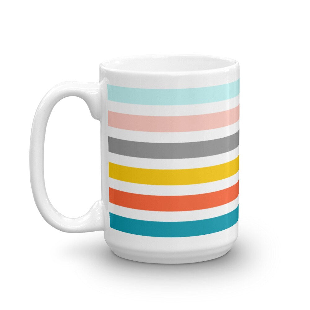 MIDCENTURY STRIPES MUG