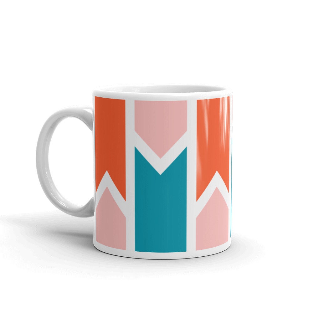 MODERN CHRISTMAS AZTEC MUG
