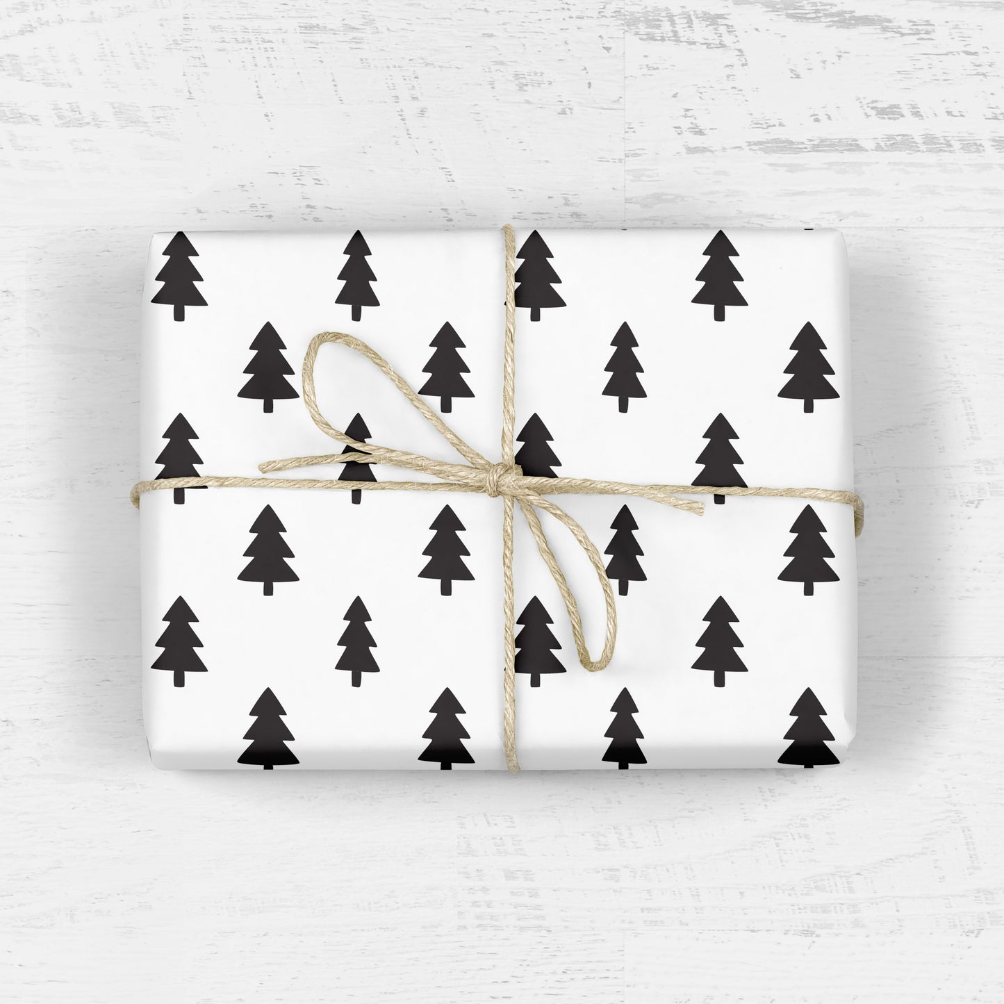 CHRISTMAS TREES Gift Wrap Sheets