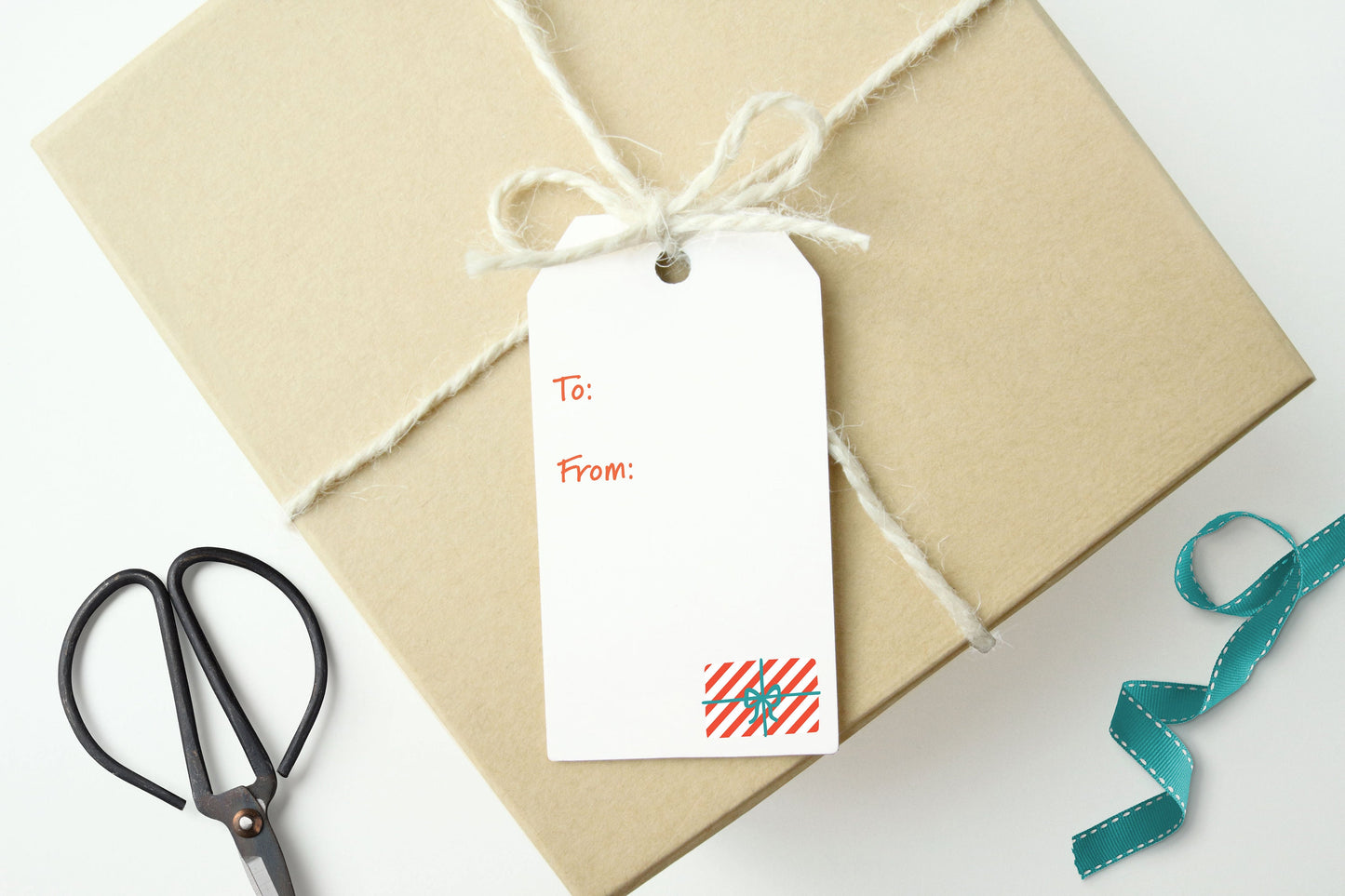 HOLIDAY GIFT BOXES Gift tags, Set of 10